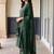 women regular gotta patti liva kurta with trousers & with dupatta