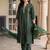 women regular gotta patti liva kurta with trousers & with dupatta
