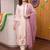women floral embroidered regular thread work kurta with trousers & with dupatta