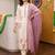 women floral embroidered regular thread work kurta with trousers & with dupatta