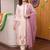 women floral embroidered regular thread work kurta with trousers & with dupatta