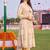 women printed regular kurta with trousers