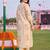 women printed regular kurta with trousers