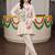 women floral printed regular cotton kurta with trousers