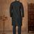 Black premium silk embroidered kurta pajama