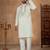 Off white premium silk embroidered kurta pajama