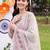 women ethnic motifs printed regular cotton kurta with trousers & with dupatta