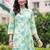 women floral printed regular kurta with trousers