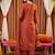 women ethnic motifs embroidered regular thread work liva kurta with trousers & with dupatta