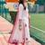 women ethnic motifs embroidered regular thread work cotton kurta with trousers & with dupatta