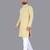 Mustard rayon chikankari lucknowi schifli work kurta pajama