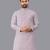 Lavender rayon chikankari lucknowi schifli work kurta pajama