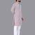 Lavender rayon chikankari lucknowi schifli work kurta pajama