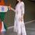 women floral printed regular cotton kurta with trousers