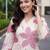 women floral printed regular cotton kurta with palazzos