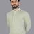 Light green rayon chikankari lucknowi schifli work kurta pajama