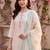women floral embroidered regular thread work kurta with trousers & with dupatta