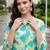 women floral printed regular kurta with trousers