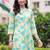 women floral printed regular kurta with trousers
