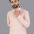 Peach rayon chikankari lucknowi schifli work kurta pajama