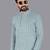 Blue rayon chikankari lucknowi schifli work kurta pajama