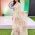 women floral embroidered regular thread work kurta with trousers & with dupatta