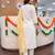 women floral embroidered regular thread work kurta with trousers & with dupatta