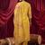 women floral embroidered regular thread work kurta with trousers & with dupatta
