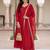 women regular liva kurta with trousers & with dupatta