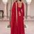 women regular liva kurta with trousers & with dupatta