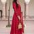 women regular liva kurta with trousers & with dupatta