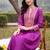 women ethnic motifs embroidered empire thread work kurta with trousers