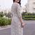 women ethnic motifs printed regular cotton kurta with trousers & with dupatta