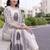 women ethnic motifs printed regular cotton kurta with trousers & with dupatta