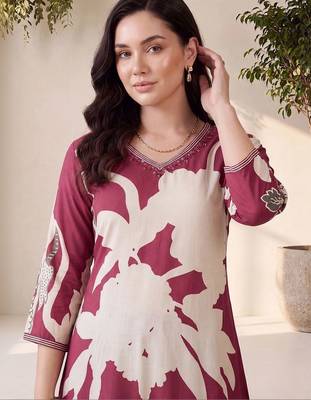 women floral printed regular kurta with patiala 3