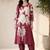 women floral printed regular kurta with patiala