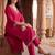women regular thread work kurta with trousers