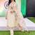 women floral embroidered regular thread work kurta with trousers & with dupatta