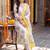 women floral printed regular cotton kurta with trousers & with dupatta