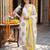 women floral printed regular cotton kurta with trousers & with dupatta