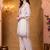 women floral embroidered regular thread work kurta with trousers