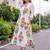 women floral printed regular cotton kurta with trousers