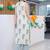 women floral printed regular cotton kurta with palazzos
