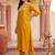 women ethnic motifs embroidered regular sequinned kurta with trousers & with dupatta