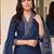 women ethnic motifs embroidered regular kurta with trousers & with dupatta