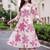 women floral printed regular cotton kurta with palazzos