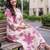 women floral printed regular cotton kurta with palazzos
