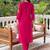 women ethnic motifs embroidered regular thread work cotton kurta with trousers