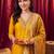 women ethnic motifs regular kurta with trousers & with dupatta