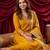 women ethnic motifs regular kurta with trousers & with dupatta